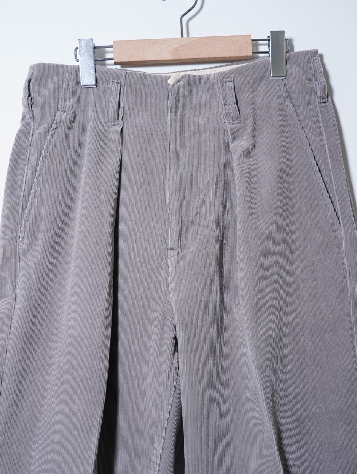 saby 男裝 TUCK-BAGGY TYPE 2 - Enshu Japan Soft Cord FAB - 圖片3