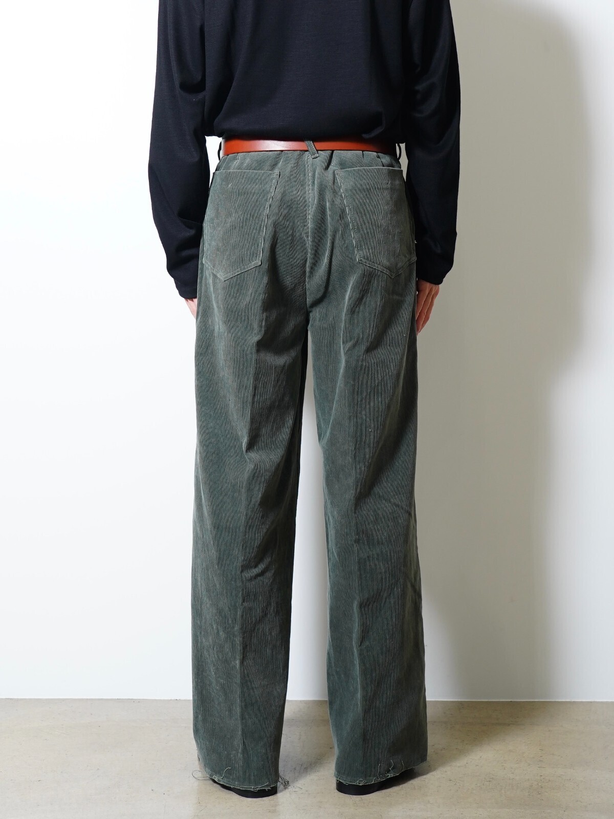 saby 男裝 TUCK-BAGGY TYPE 2 - Enshu Japan Soft Cord FAB - 圖片23