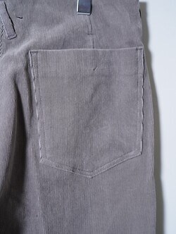 saby 男裝 TUCK-BAGGY TYPE 2 - Enshu Japan Soft Cord FAB - 圖片9