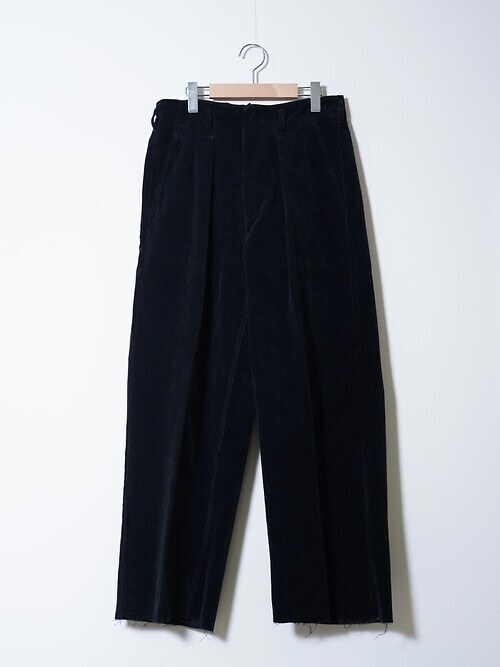 TUCK-BAGGY TYPE 2 - Enshu Japan Soft Cord FAB -｜saby 男裝