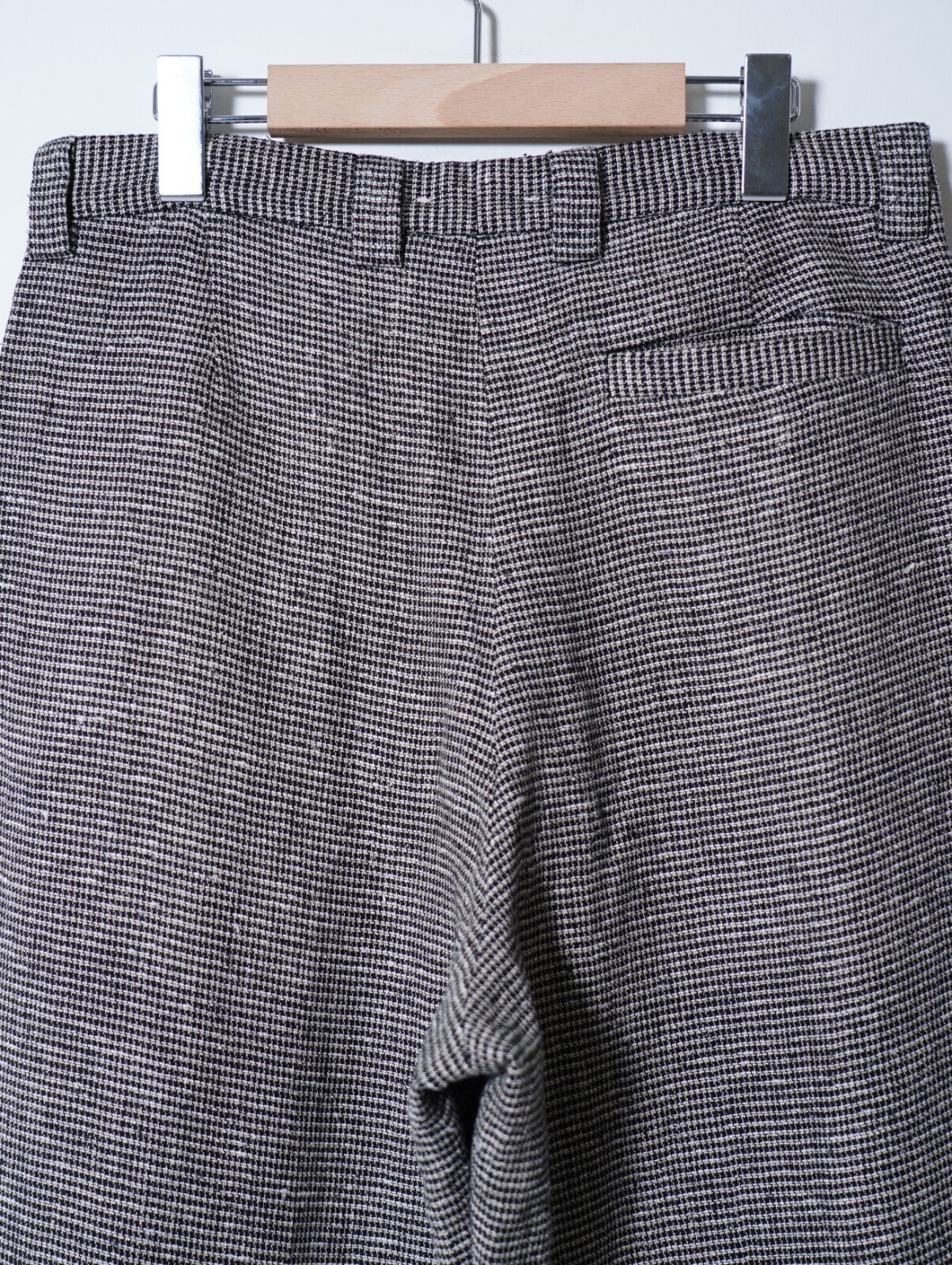 saby 男裝 SLEEPING TROUSERS - Bishu Japan Silk Linen Plaid FAB - 圖片5