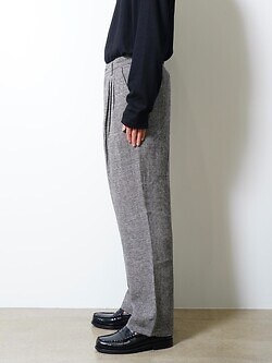 saby 男裝 SLEEPING TROUSERS - Bishu Japan Silk Linen Plaid FAB - 圖片9
