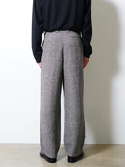 saby 男裝 SLEEPING TROUSERS - Bishu Japan Silk Linen Plaid FAB - 圖片10