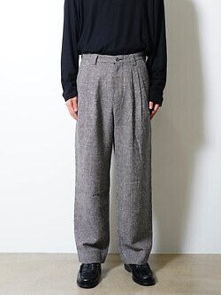 saby 男裝 SLEEPING TROUSERS - Bishu Japan Silk Linen Plaid FAB - 圖片8