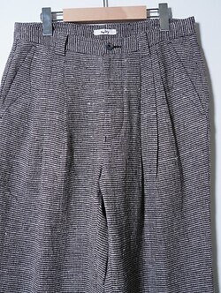 saby 男裝 SLEEPING TROUSERS - Bishu Japan Silk Linen Plaid FAB - 圖片3
