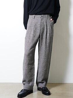 saby 男裝 SLEEPING TROUSERS - Bishu Japan Silk Linen Plaid FAB - 圖片11
