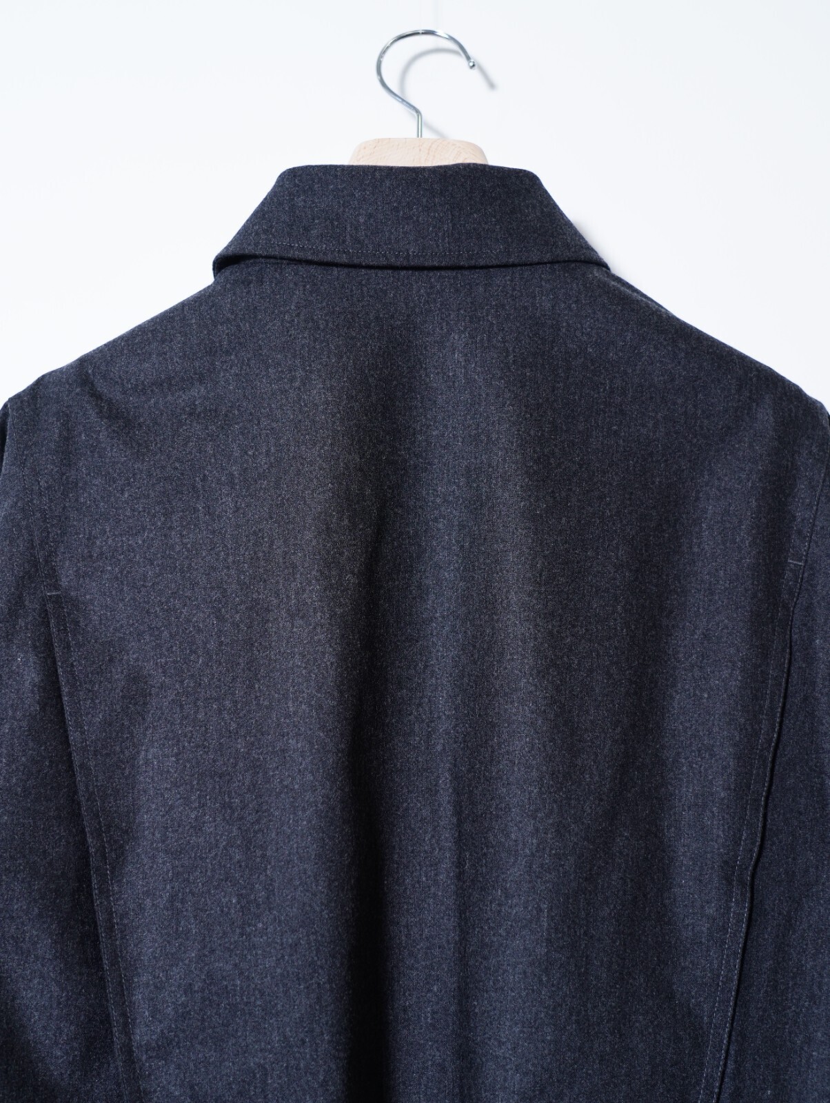 ANTHEM A 男裝 WOOL CASHMERE POPLIN MELTON POCKET BLOUSON 圖片10
