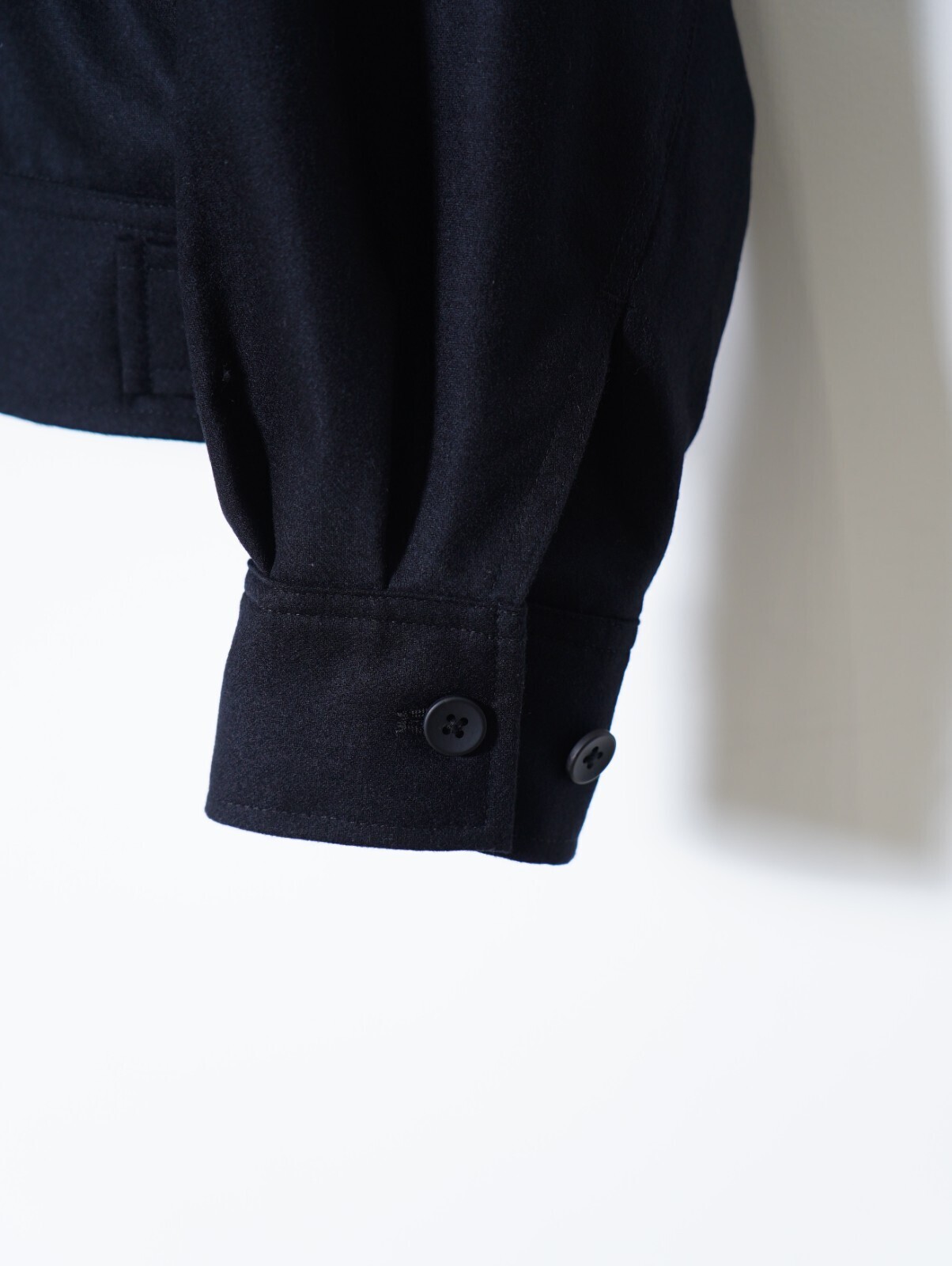 ANTHEM A 男裝 WOOL CASHMERE POPLIN MELTON POCKET BLOUSON 圖片19