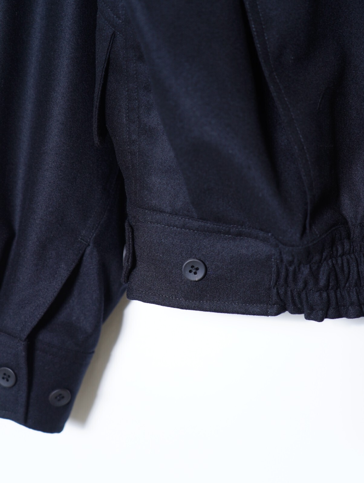 ANTHEM A 男裝 WOOL CASHMERE POPLIN MELTON POCKET BLOUSON 圖片22