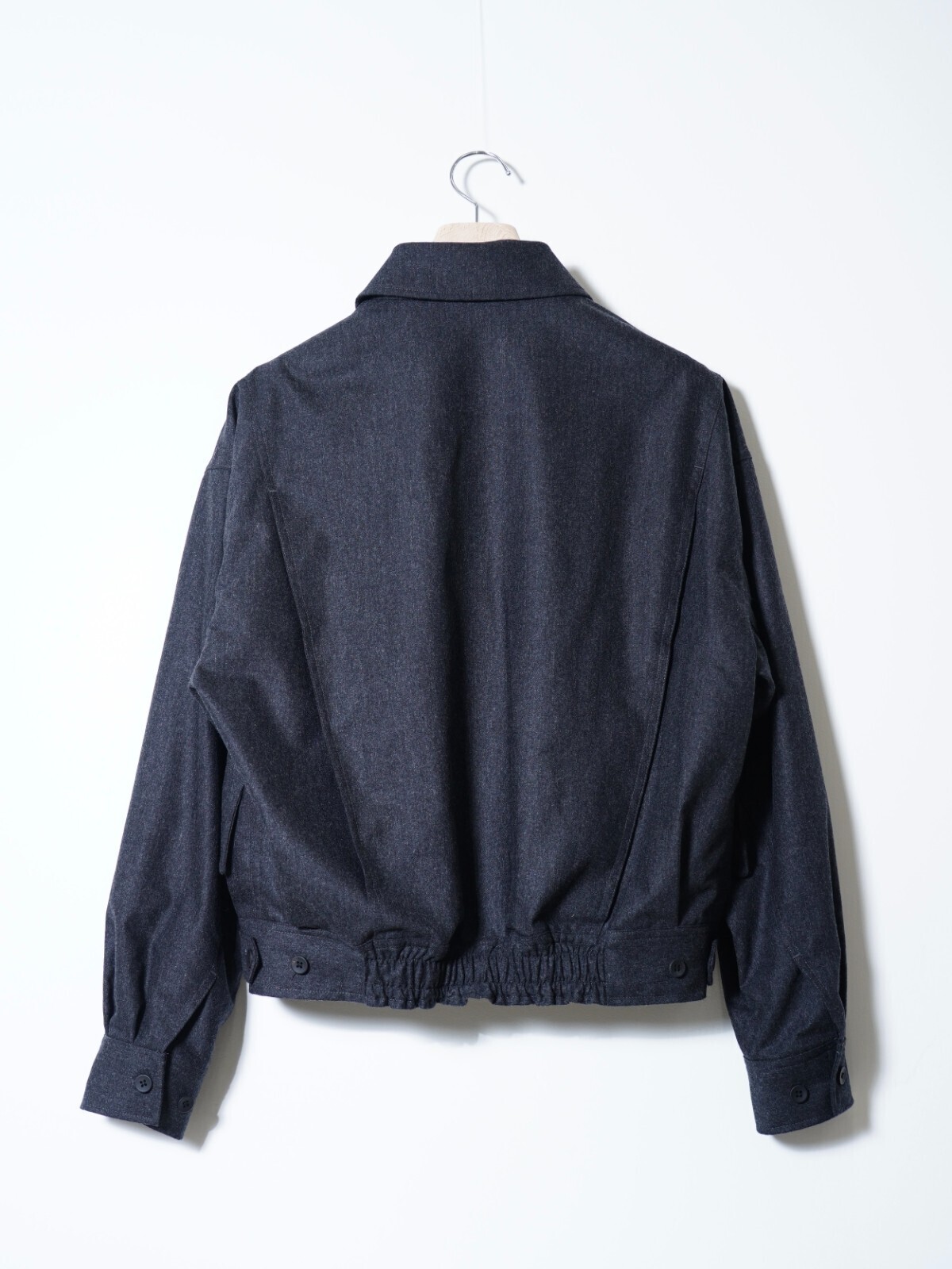 ANTHEM A 男裝 WOOL CASHMERE POPLIN MELTON POCKET BLOUSON 圖片2