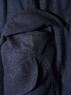 ANTHEM A 男裝 WOOL CASHMERE POPLIN MELTON POCKET BLOUSON 圖片6