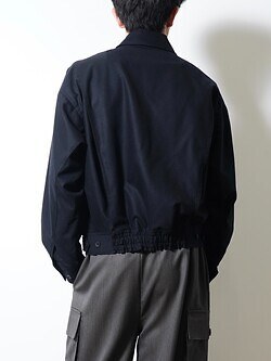 ANTHEM A 男裝 WOOL CASHMERE POPLIN MELTON POCKET BLOUSON 圖片27