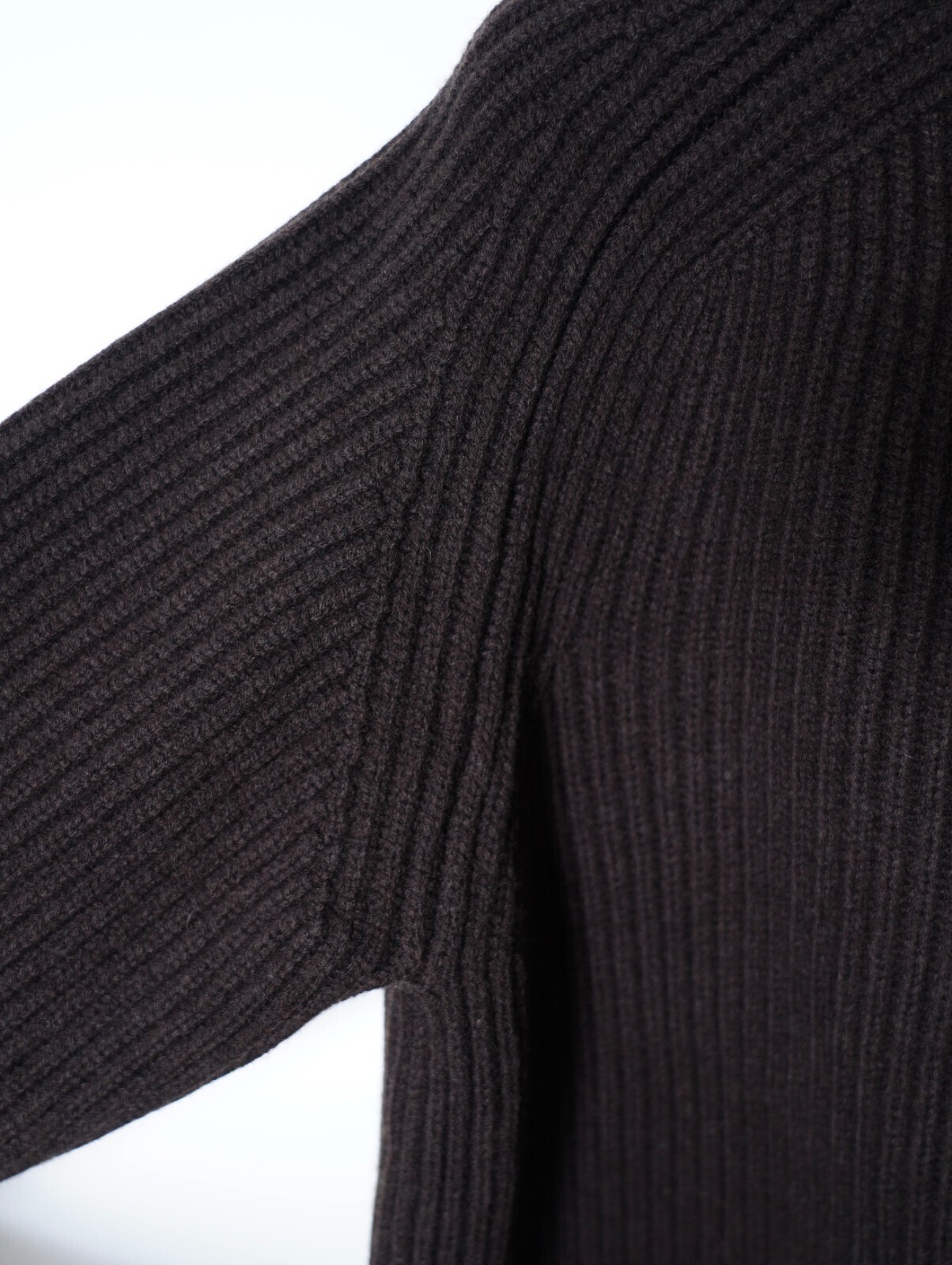 SARTO MENS FULL CARDIGAN STITCH HIGH NECK ZIP JACKET IMAGE17