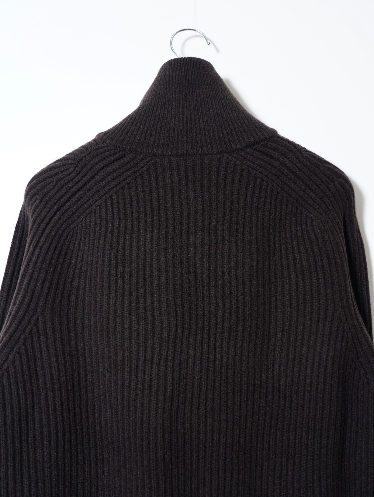 SARTO MENS FULL CARDIGAN STITCH HIGH NECK ZIP JACKET IMAGE16
