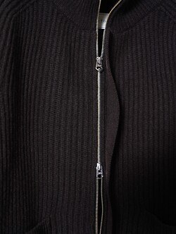SARTO MENS FULL CARDIGAN STITCH HIGH NECK ZIP JACKET IMAGE11
