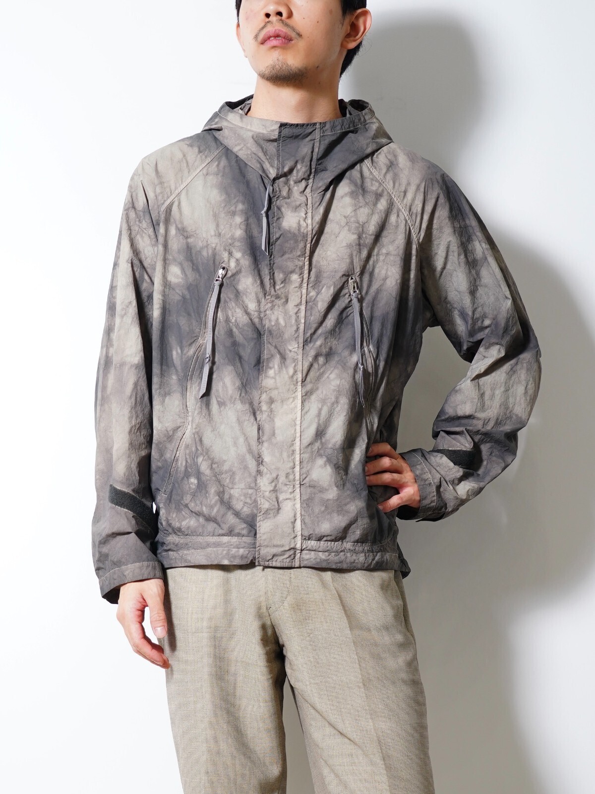Product Twelve MENS Rain Jacket V2 Uneven Dye IMAGE4