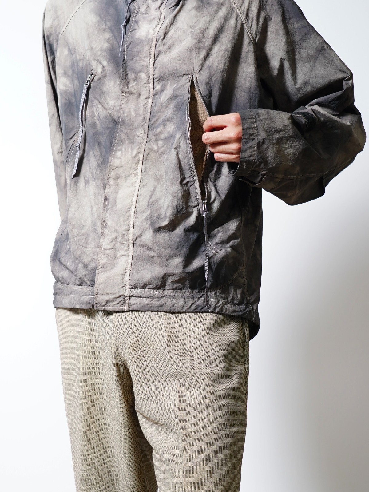 Product Twelve MENS Rain Jacket V2 Uneven Dye IMAGE5