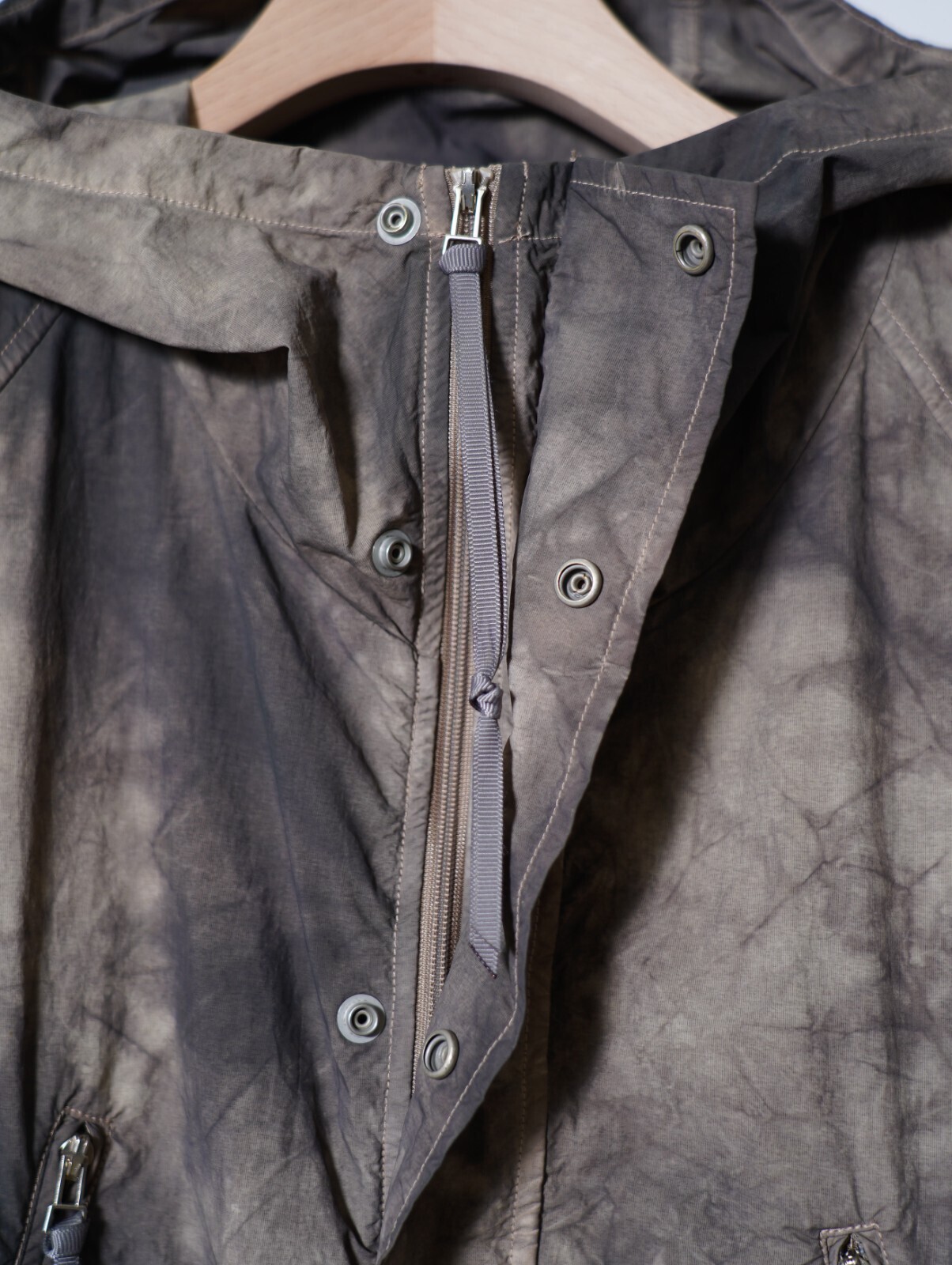 Product Twelve MENS Rain Jacket V2 Uneven Dye IMAGE9