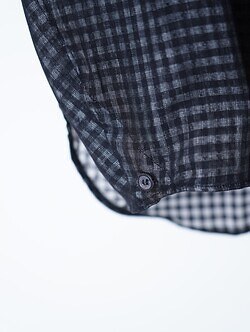 saby 男士 LAPEL SHIRTS- Bishu Japan Wool Plaid FAB - 图片9