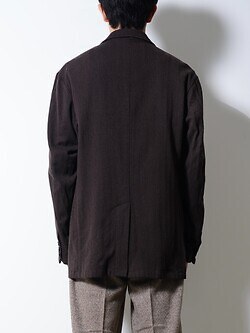 ULTERIOR 男士 WASHED W/S HERRINGBONE DB JKT 圖片3