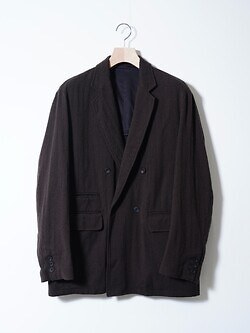 ULTERIOR 男士 WASHED W/S HERRINGBONE DB JKT 圖片6