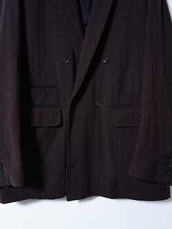 ULTERIOR 男士 WASHED W/S HERRINGBONE DB JKT 圖片9