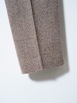 SEVEN BY SEVEN 男士 INTUCK TROUSERS   - Silk Wool Angora Cashmere - 圖片14