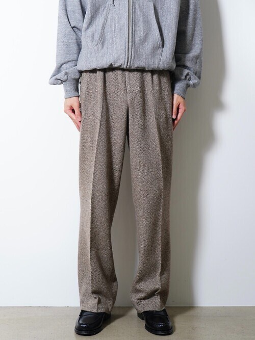 INTUCK TROUSERS   - Silk Wool Angora Cashmere -｜SEVEN BY SEVEN 男士