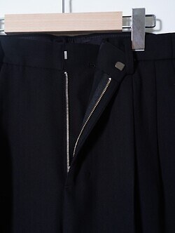 IRENISA 남성 TWO-TUCKS WIDE TROUSERS 이미지5