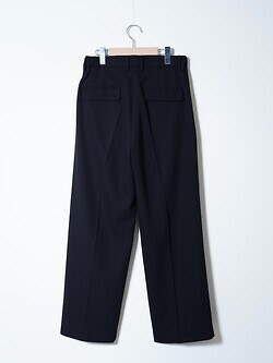 IRENISA 남성 TWO-TUCKS WIDE TROUSERS 이미지2
