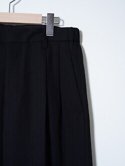IRENISA 남성 TWO-TUCKS WIDE TROUSERS 이미지7