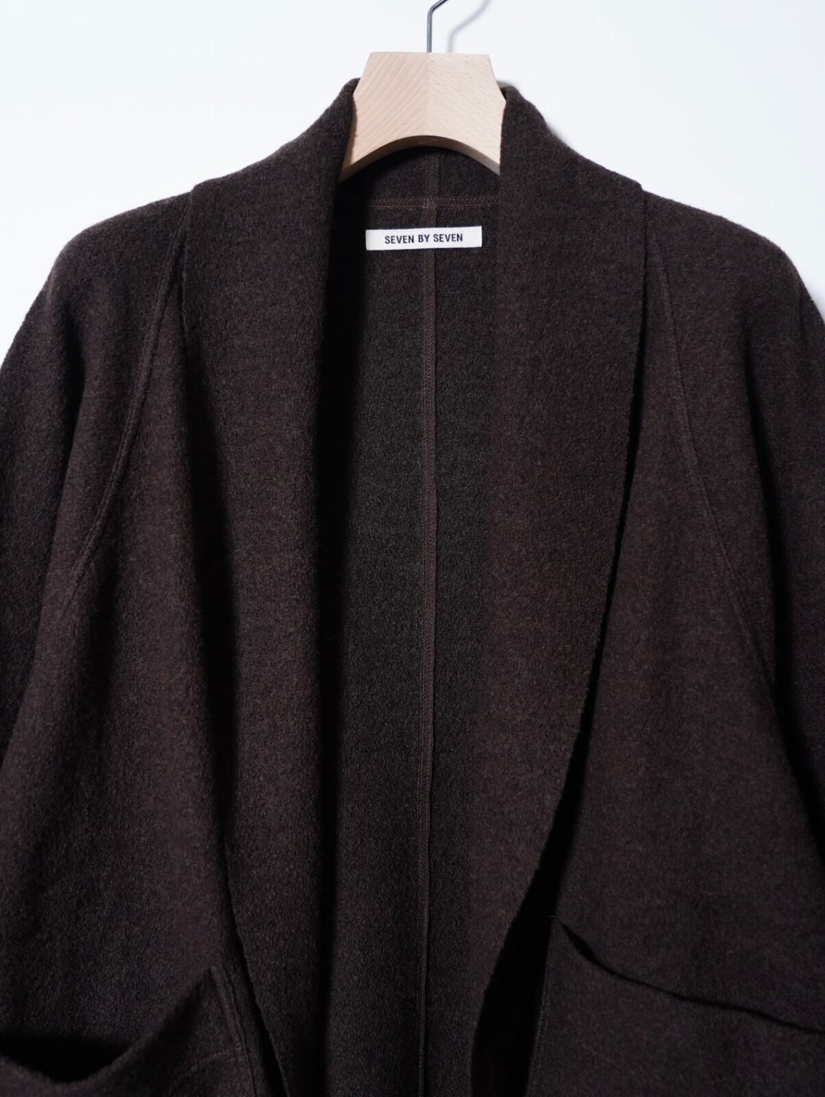 SEVEN BY SEVEN 男士 CARDIGAN JACKET  ‐Hard Twist Crepe Knit‐ 圖片9