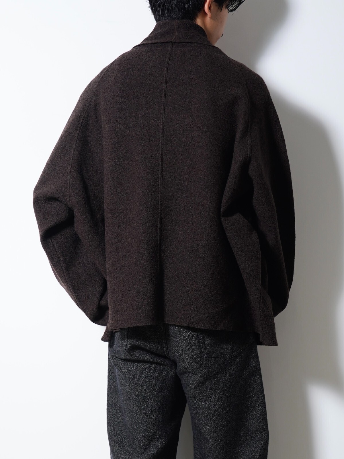 SEVEN BY SEVEN 男士 CARDIGAN JACKET  ‐Hard Twist Crepe Knit‐ 圖片6