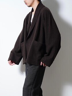 SEVEN BY SEVEN 男士 CARDIGAN JACKET  ‐Hard Twist Crepe Knit‐ 圖片5