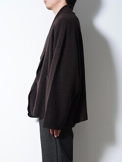 SEVEN BY SEVEN 男士 CARDIGAN JACKET  ‐Hard Twist Crepe Knit‐ 圖片2
