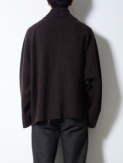 SEVEN BY SEVEN 男士 CARDIGAN JACKET  ‐Hard Twist Crepe Knit‐ 圖片3
