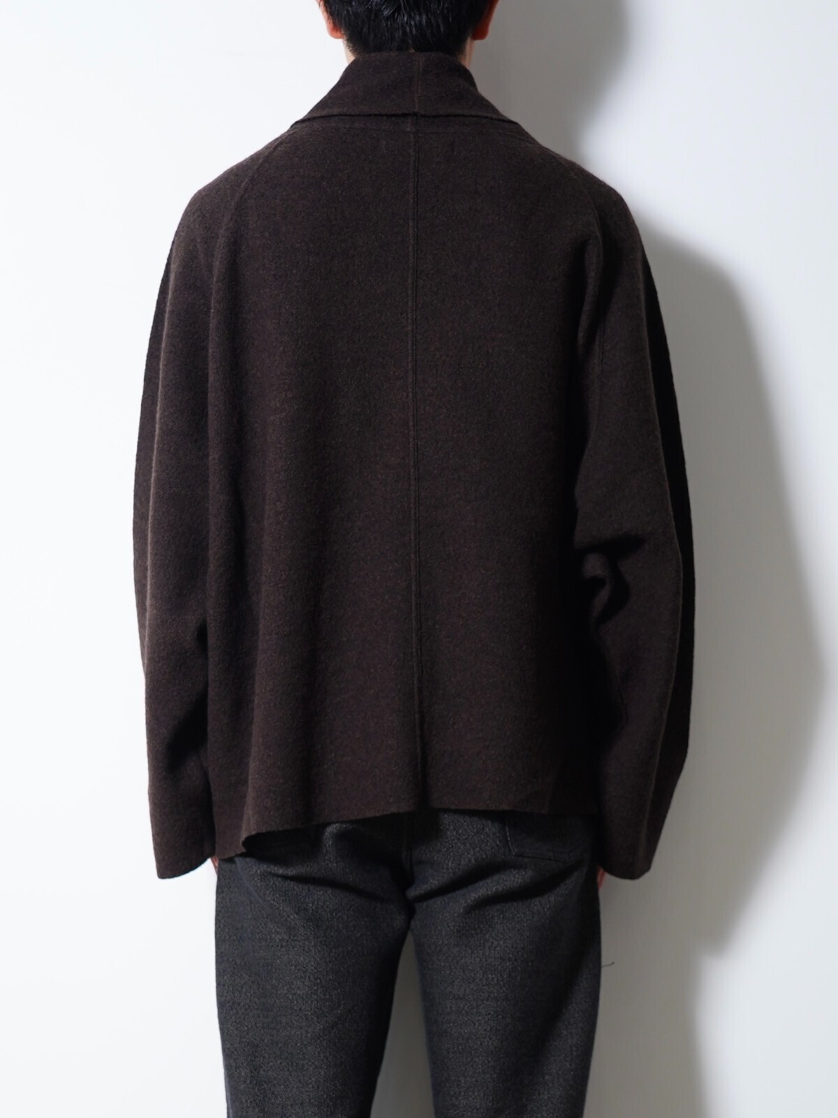SEVEN BY SEVEN 男士 CARDIGAN JACKET  ‐Hard Twist Crepe Knit‐ 圖片3