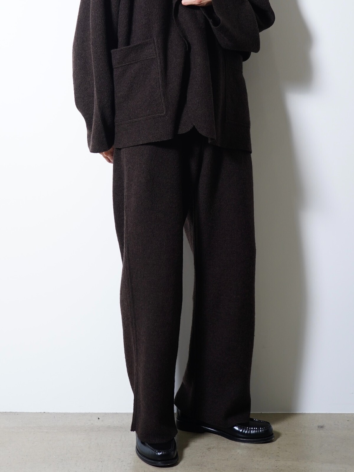 SEVEN BY SEVEN 男士 KNIT PANTS ‐Hard Twist Crepe‐ 圖片5