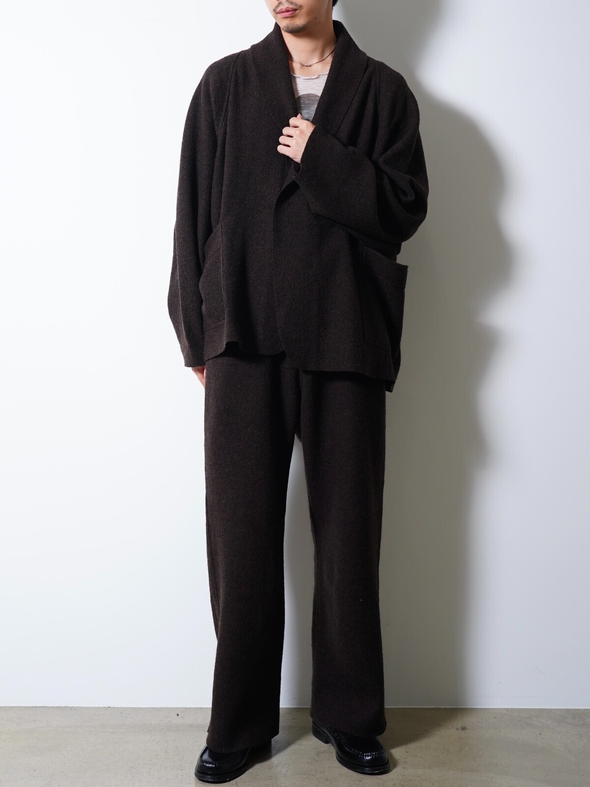 SEVEN BY SEVEN 男士 KNIT PANTS ‐Hard Twist Crepe‐ 圖片6