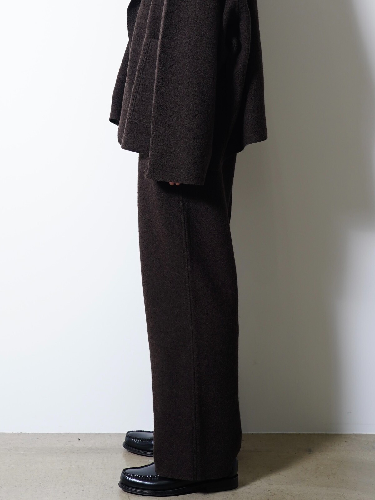 SEVEN BY SEVEN 男士 KNIT PANTS ‐Hard Twist Crepe‐ 圖片2