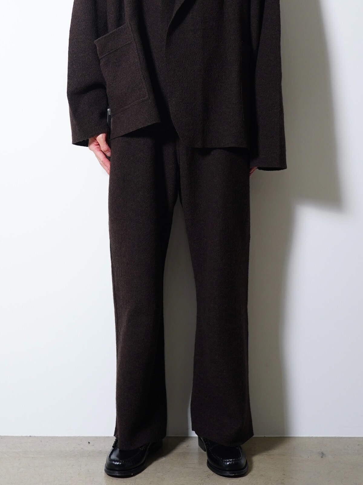SEVEN BY SEVEN 男士 KNIT PANTS ‐Hard Twist Crepe‐ 圖片1