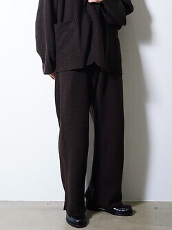 SEVEN BY SEVEN 男士 KNIT PANTS ‐Hard Twist Crepe‐ 圖片5