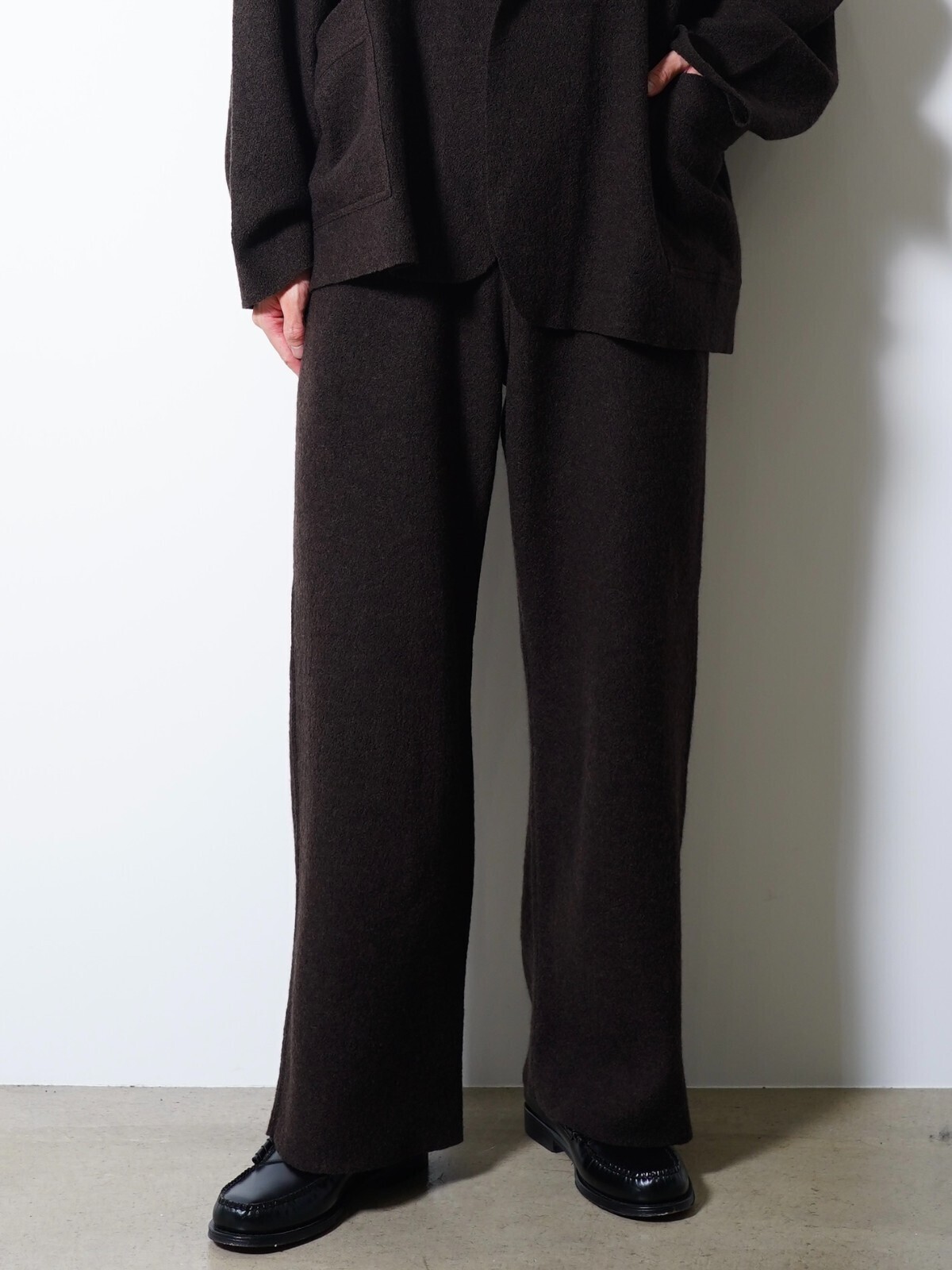 SEVEN BY SEVEN 男士 KNIT PANTS ‐Hard Twist Crepe‐ 圖片4