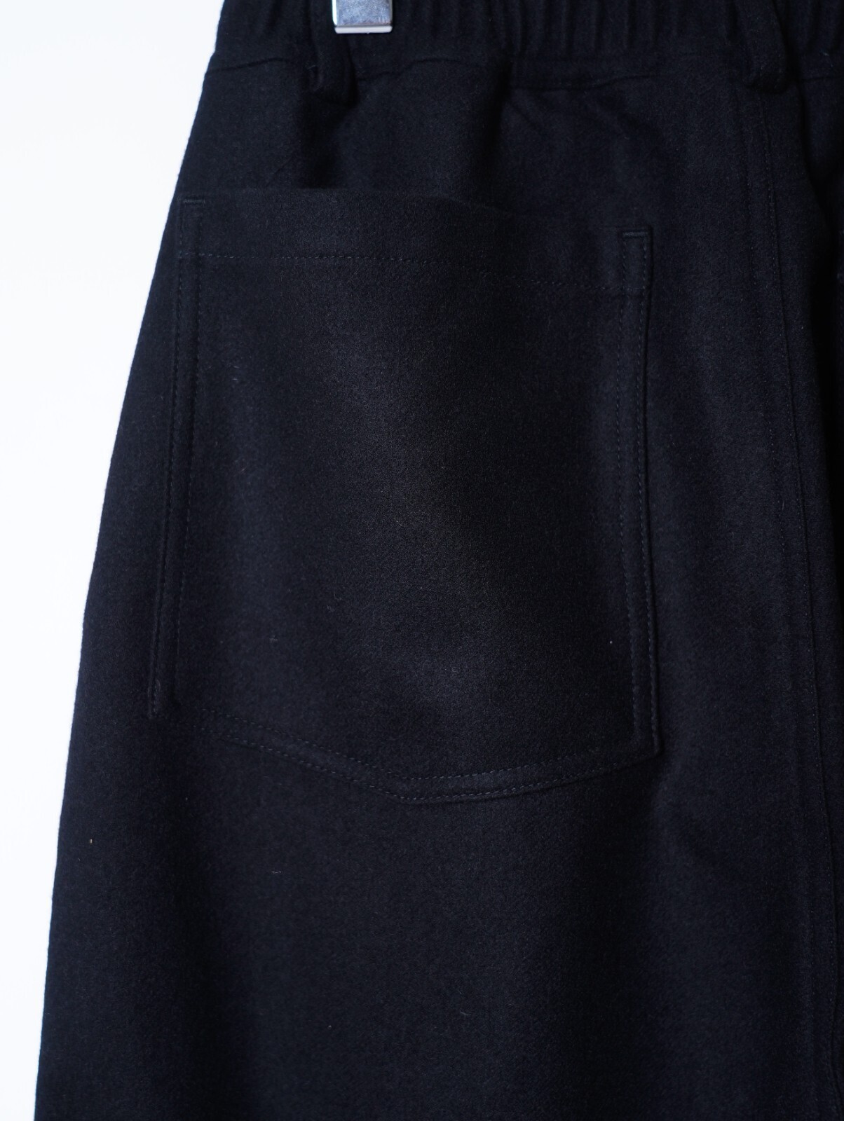 SEVEN BY SEVEN 男裝 EASY TROUSERS  - Powder Melton - 圖片12