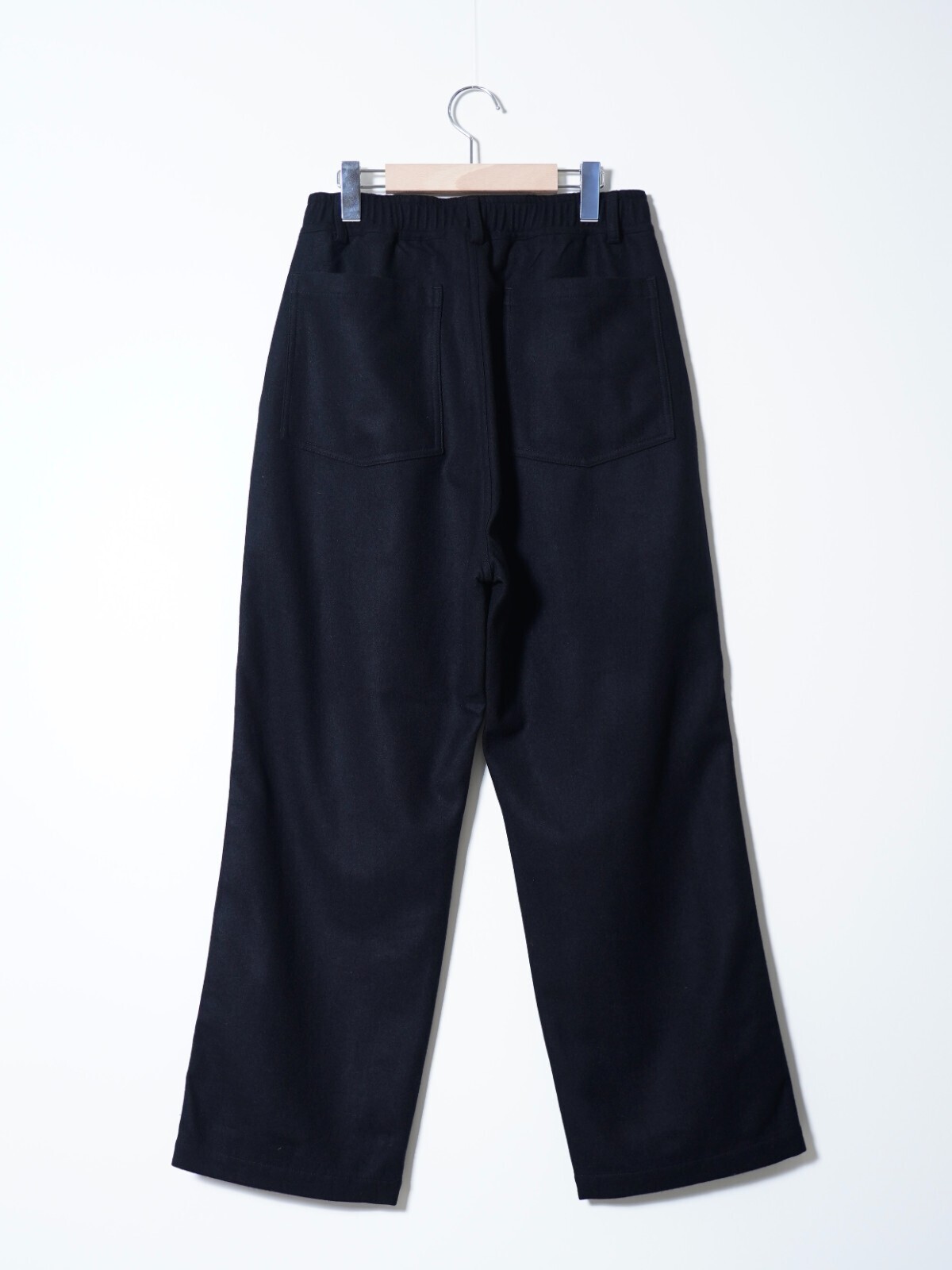 SEVEN BY SEVEN 男裝 EASY TROUSERS  - Powder Melton - 圖片5