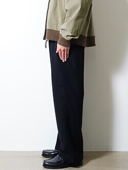 SEVEN BY SEVEN 男裝 EASY TROUSERS  - Powder Melton - 圖片2
