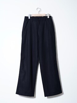 SEVEN BY SEVEN 男裝 EASY TROUSERS  - Powder Melton - 圖片4