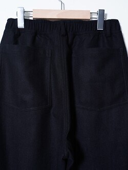 SEVEN BY SEVEN 男裝 EASY TROUSERS  - Powder Melton - 圖片11