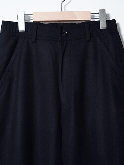 SEVEN BY SEVEN 男裝 EASY TROUSERS  - Powder Melton - 圖片6