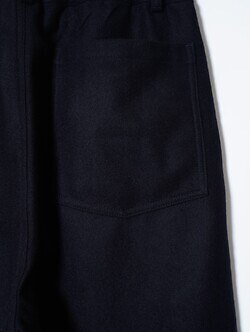 SEVEN BY SEVEN 男裝 EASY TROUSERS  - Powder Melton - 圖片13